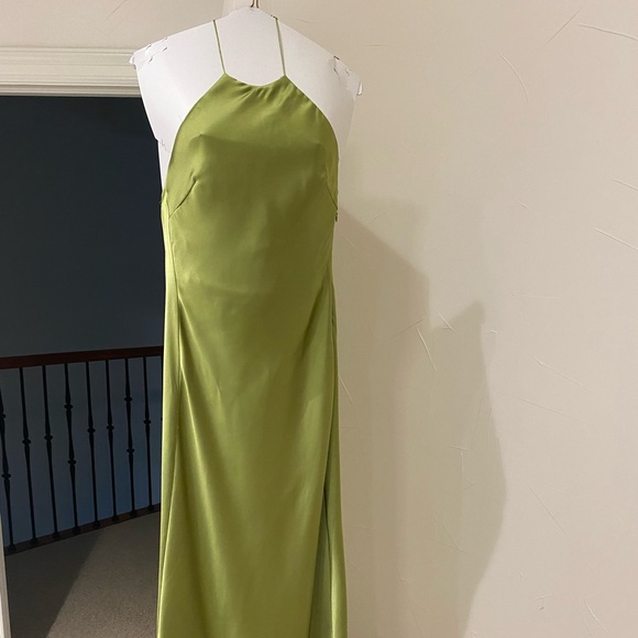 Zara SATIN DRESS WITH SPAGHETTI STRAPS - Picture 2 of 7